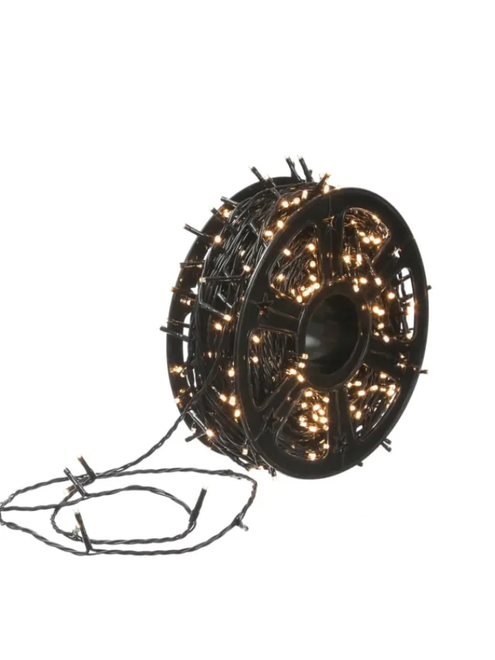 MARELIDA Lichterketten & Dekobeleuchtung<LED Lichterkette auf Kunststoffrad 500LED 8Modi L: 50m Außen