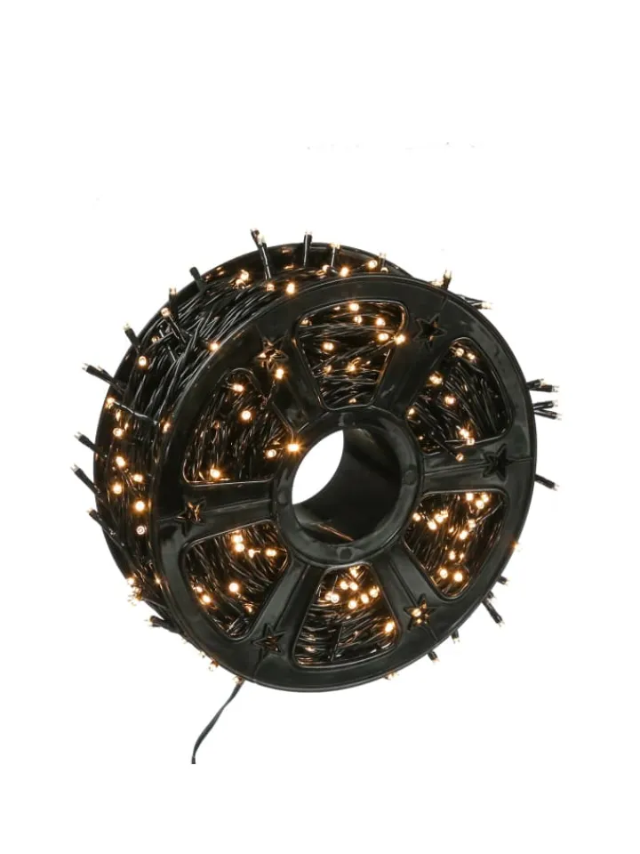 MARELIDA Lichterketten & Dekobeleuchtung<LED Lichterkette auf Kunststoffrad 500LED 8Modi L: 50m Außen