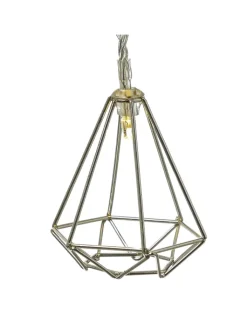MARELIDA Lichterketten & Dekobeleuchtung<LED Lichterkette DIAMANT 10 kleine beleuchtete Rubine L: 1,6m in silber