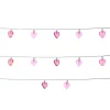 MARELIDA Lichterketten & Dekobeleuchtung<LED Lichterkette Herzen für Valentingstag Muttertag L: 90cm in rosa