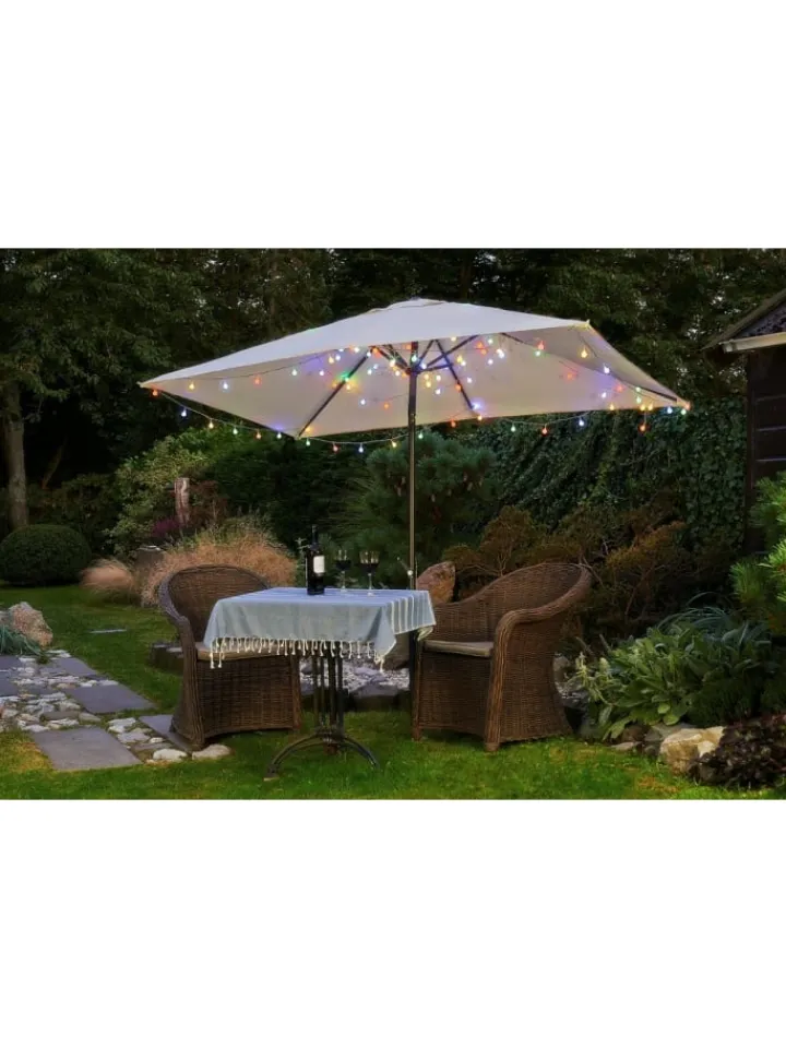Coen Bakker Lichterketten & Dekobeleuchtung<LED Lichterkette 4,80m 24 Lichter Partylichterkette in Bunt