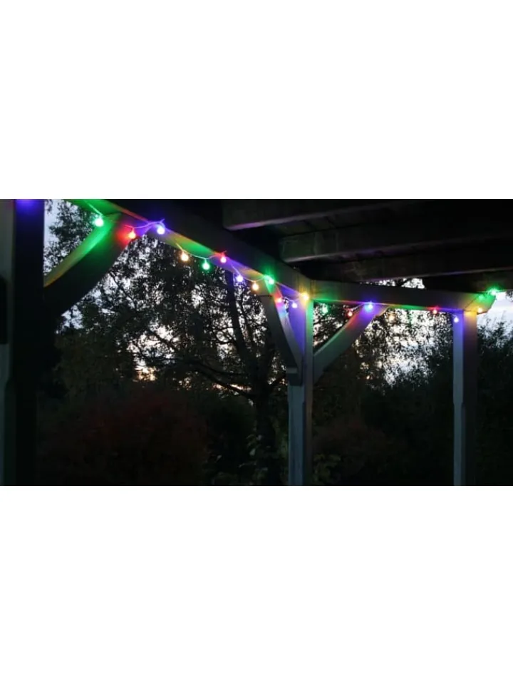 Coen Bakker Lichterketten & Dekobeleuchtung<LED Lichterkette 4,80m 24 Lichter Partylichterkette in Bunt