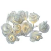 MARELIDA Lichterketten & Deko-Leuchten|Lichterketten & Dekobeleuchtung<LED Lichterkette Mini Rosen 10 Blumen Batteriebetrieb L: 90cm in weiß