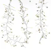 MARELIDA Lichterketten & Dekobeleuchtung<LED Lichterkette Perlen Cluster Dekolichterkette 100LED L: 1,2m Timer in weiß