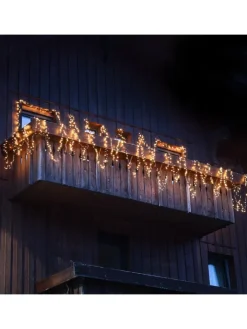 MARELIDA Lichterketten & Dekobeleuchtung<LED Lichterkette Weihnachtslichterkette für Bäume bis 4,5m L: 34m