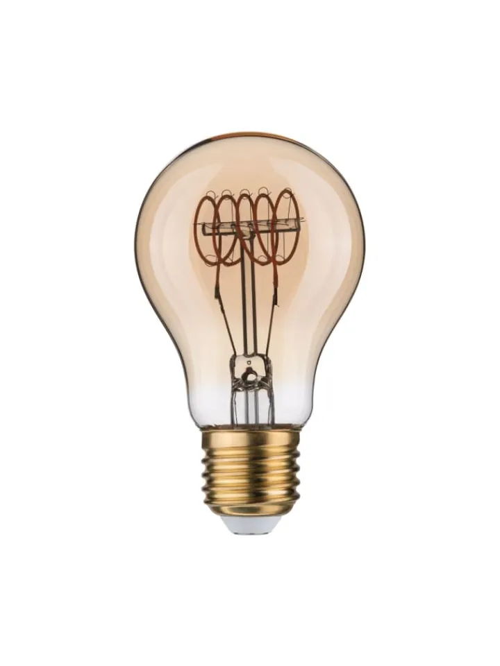 paulmann Leuchtmittel<LED Rustic Shine AGL E27 300lm 4,2W 1800K W 3-step-dim gold 230V