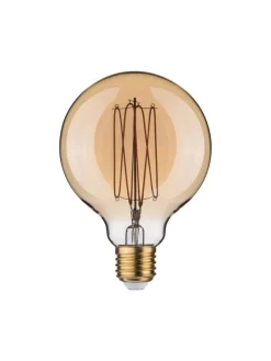paulmann Leuchtmittel<LED Rustic Shine G95 E27 300lm 4,2W 1800K I 3-step-dim gold 230V