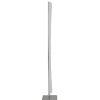 näve Stehleuchten<LED Stehleuchte "BONES 2" in chrome - (L)14 cm x (B)20 cm x (H)125 cm - EEK G