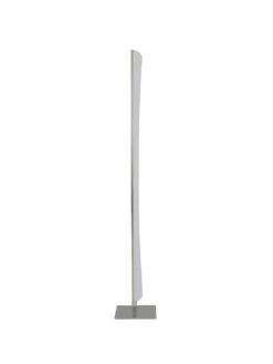 näve Stehleuchten<LED Stehleuchte "BONES 2" in chrome - (L)14 cm x (B)20 cm x (H)125 cm - EEK G