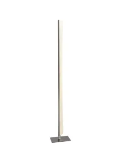 näve Stehleuchten<LED Stehleuchte "BONES 2" in chrome - (L)14 cm x (B)20 cm x (H)125 cm - EEK G