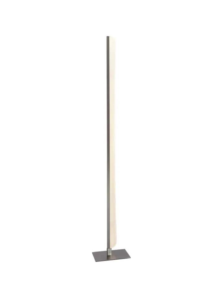 näve Stehleuchten<LED Stehleuchte "BONES 2" in chrome - (L)14 cm x (B)20 cm x (H)125 cm - EEK G