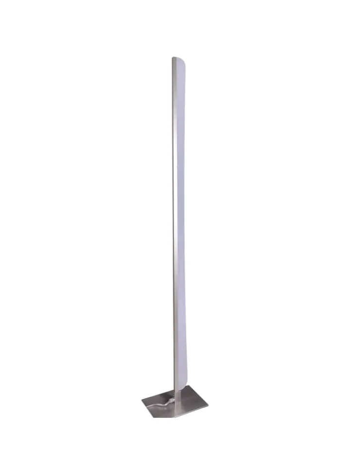 näve Stehleuchten<LED Stehleuchte "BONES 2" in chrome - (L)14 cm x (B)20 cm x (H)125 cm - EEK G