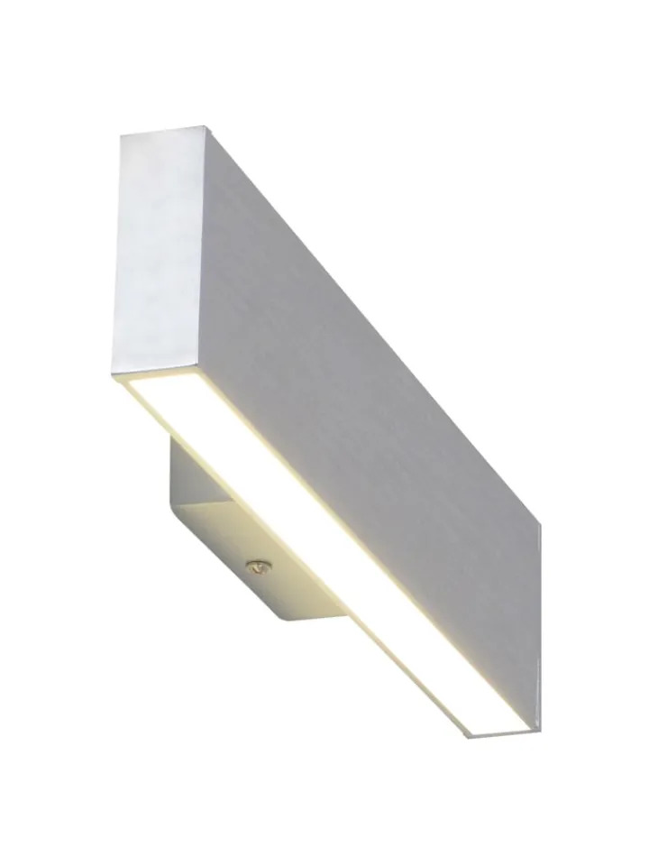 näve Wandleuchten<LED Wandleuchte "DUBAI" in chrome - (L)32 cm x (B)7 cm x (H)5.5 cm - EEK E