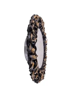 näve Wandleuchten<LED Wandleuchte in schwarz - (L)50 cm x (B)50 cm x (H)12 cm - EEK A