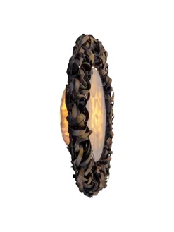 näve Wandleuchten<LED Wandleuchte in schwarz - (L)50 cm x (B)50 cm x (H)12 cm - EEK A
