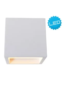 näve Wandleuchten<LED Wandleuchte in weiß - (L)11.5 cm x (B)11.5 cm x (H)11.5 cm - EEK G