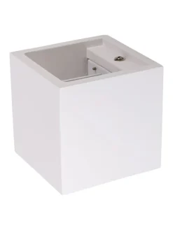 näve Wandleuchten<LED Wandleuchte in weiß - (L)11.5 cm x (B)11.5 cm x (H)11.5 cm - EEK G