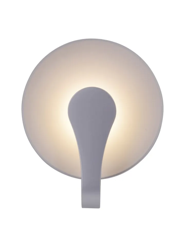 näve Wandleuchten<LED Wandleuchte "STAN" in silber - (L)16 cm x (B)8 cm x (H)19 cm - EEK E