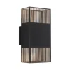 paulmann Wandleuchten<LED Wandleuchte Tharin IP44 3000K 120x104mm 2x3,7W Schwarz