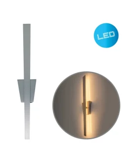 näve Wandleuchten<LED Wandleuchte "TREVOR" in nickelmatt - EEK D