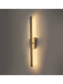 näve Wandleuchten<LED Wandleuchte "TREVOR" in nickelmatt - EEK D