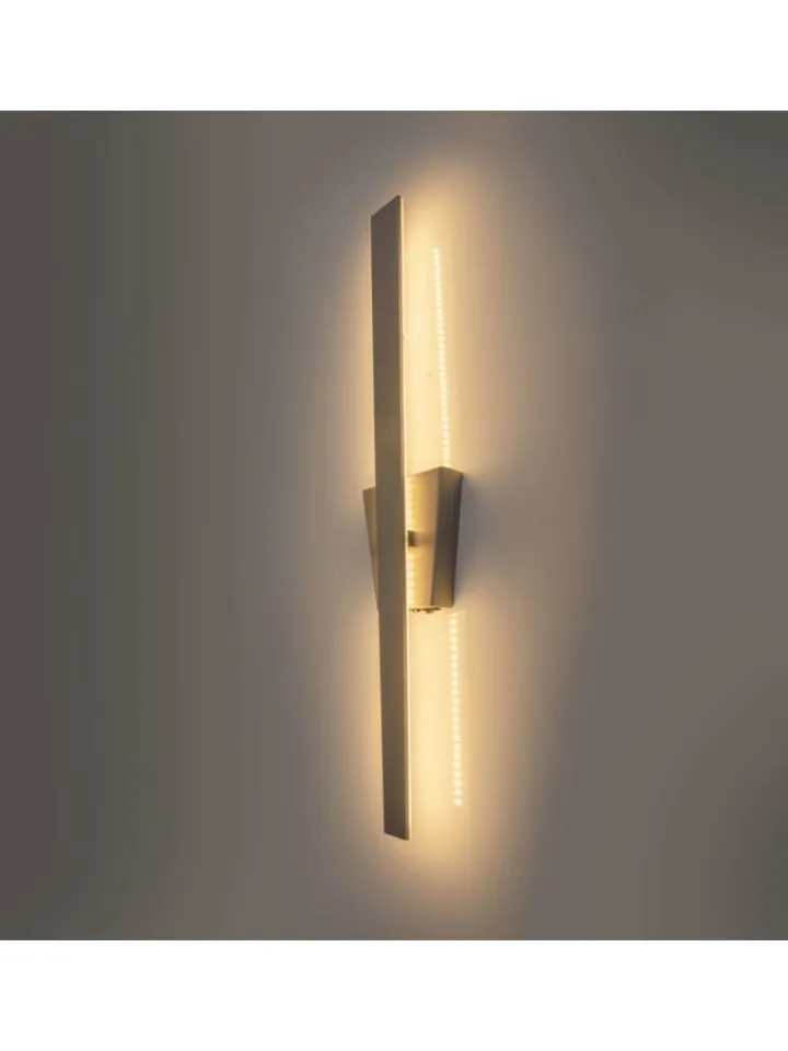 näve Wandleuchten<LED Wandleuchte "TREVOR" in nickelmatt - EEK D