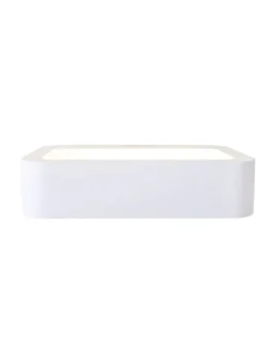 näve Wandleuchten<LED Wandleuchte "WANNA" in weiß - (L)20 cm x (B)12 cm x (H)5 cm - EEK G