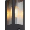Globo lighting Außenbeleuchtung|Außenleuchten<LED-Außenleuchte "Gundula" in Schwarz - (B)12 x (H)32 cm
