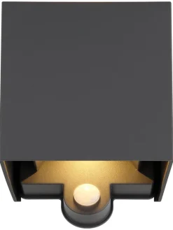 Globo lighting Außenbeleuchtung|Außenleuchten<LED-Außenleuchte in Anthrazit - (B)10 x (H)12,5 cm