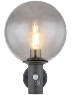 Globo lighting Außenleuchten|Außenbeleuchtung<LED-Außenleuchte in Anthrazit - (H)37 x Ø 25 cm
