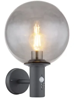 Globo lighting Außenleuchten|Außenbeleuchtung<LED-Außenleuchte in Anthrazit - (H)37 x Ø 25 cm