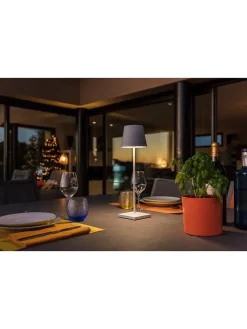 lumisky Außenbeleuchtung|Außenleuchten<LED-Außenleuchte "Kelly" in Weiß - (H)39 cm
