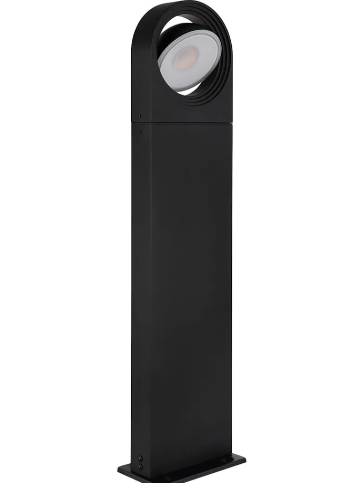 Globo lighting Außenbeleuchtung|Außenleuchten<LED-Außenleuchte "Oko" in Schwarz - (B)17 x (H)70 x (T)10 cm