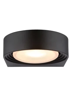 Globo lighting Außenleuchten<LED-Außenleuchte "Oko" in Schwarz - (B)16 x (H)16,6 cm