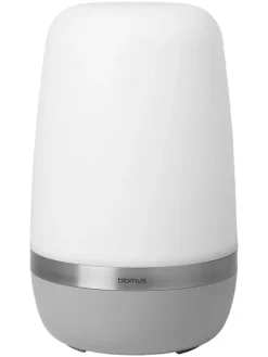Blomus Außenbeleuchtung|Außenleuchten<LED-Außenleuchte "Spirit" in Grau - (H)24 cm
