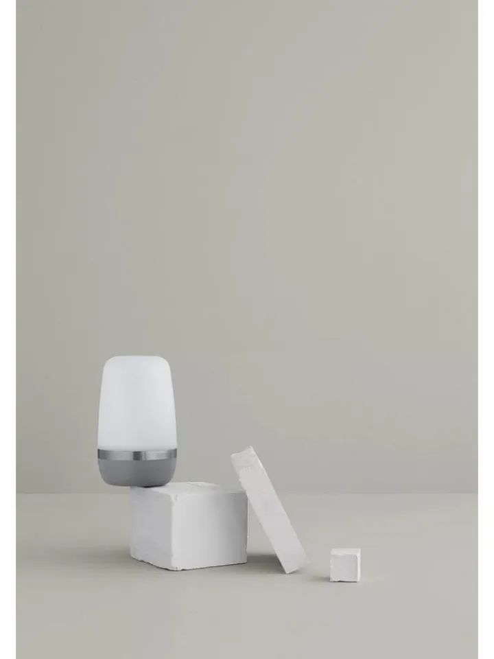 Blomus Außenbeleuchtung|Außenleuchten<LED-Außenleuchte "Spirit" in Grau - (H)24 cm