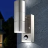Globo lighting Außenbeleuchtung|Außenleuchten<LED-Außenleuchte "Style" in Silber - (B)7 x (H)21,5 cm