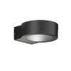 FISCHER & HONSEL Außenleuchten<LED-Außenleuchte "Torres" in Schwarz - (B)12,5 x (H)4,5 cm