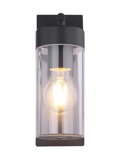 Globo lighting Außenbeleuchtung|Außenleuchten<LED-Außenleuchte "Vessa" in Anthrazit - (B)8,9 x (H)25 cm