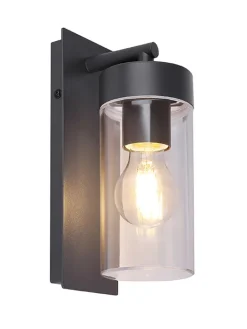 Globo lighting Außenbeleuchtung|Außenleuchten<LED-Außenleuchte "Vessa" in Anthrazit - (B)8,9 x (H)25 cm