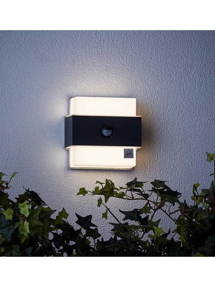 Brilliant Außenbeleuchtung|Außenleuchten<LED-Außenwandleuchte "Archie" - EEK E (A bis G) - (B)14,5 x (H)15 cm