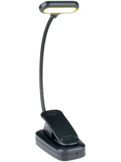 GRUNDIG Lichterketten & Deko-Leuchten<LED-Buchleuchte in Schwarz - (H)53 cm
