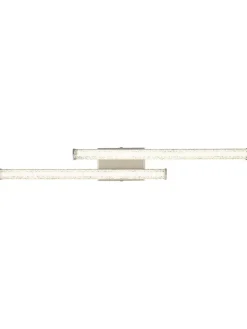 Globo lighting Decken- & Hängeleuchten<LED-Deckenleuchte "Kirina" in Silber - (B)50 x (H)8,4 x (T)7 cm