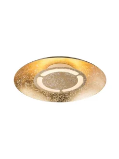 Globo lighting Decken- & Hängeleuchten<LED-Deckenleuchte "Tabea" in Gold - Ø 34,5 cm