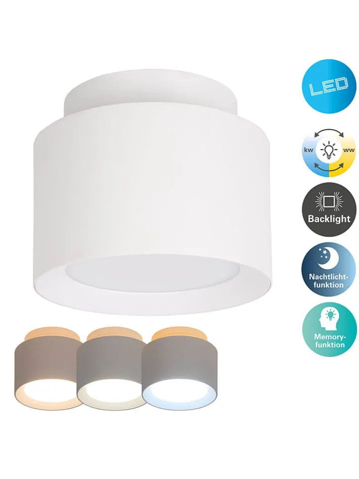 näve Decken- & Hängeleuchten<LED-Deckenspot "Trimes" in Weiß - EEK E (A bis G)