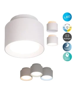 näve Decken- & Hängeleuchten<LED-Deckenspot "Trimes" in Weiß - EEK E (A bis G)