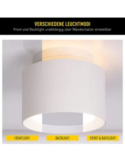 näve Decken- & Hängeleuchten<LED-Deckenspot "Trimes" in Weiß - EEK E (A bis G)