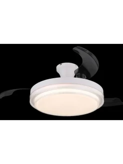 Globo lighting Klima & Haushalt<LED-Deckenventilator "Beliz" in Weiß - (H)27,5 x Ø 10,6 cm
