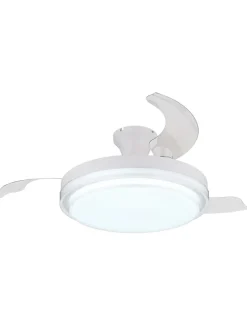 Globo lighting Klima & Haushalt<LED-Deckenventilator "Beliz" in Weiß - (H)27,5 x Ø 10,6 cm