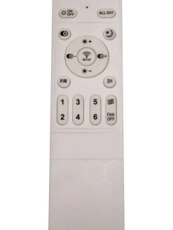 Globo lighting Klima & Haushalt<LED-Deckenventilator "Beliz" in Weiß - (H)27,5 x Ø 10,6 cm
